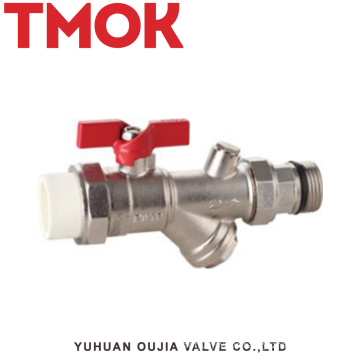 Red handle PPR External thread Sets of valves